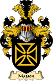English Coat of Arms (v.23) for the family Matson