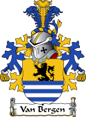 Dutch Coat of Arms for Van Bergen