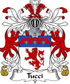 Italian Coat of Arms for Tucci