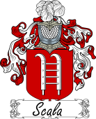 Araldica Italiana Coat of arms used by the Italian family Scala