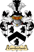 English Coat of Arms (v.23) for the family Cumberland