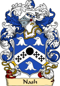 English or Welsh Family Coat of Arms (v.23) for Nash (Warwickshire and Oxfordshire)