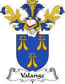Coat of Arms from Scotland for Valange