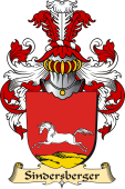 v.23 Coat of Family Arms from Germany for Sindersberger