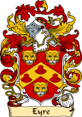 English or Welsh Family Coat of Arms (v.23) for Eyre