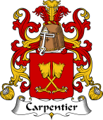 Coat of Arms from France for Carpentier