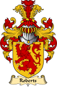 English Coat of Arms (v.23) for the family Roberts (Wales)