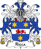 Italian Coat of Arms for Ricca