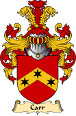 English Coat of Arms (v.23) for the family Carr