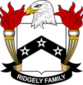 Coat of arms used by the Ridgely family in the United States of America