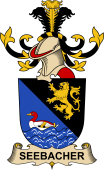 Republic of Austria Coat of Arms for Seebacher
