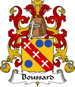 Coat of Arms from France for Boussard