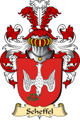 v.23 Coat of Family Arms from Germany for Scheffel