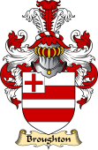 English Coat of Arms (v.23) for the family Broughton