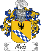 Araldica Italiana Coat of arms used by the Italian family Meda