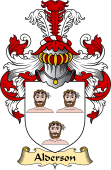 English Coat of Arms (v.23) for the family Alderson