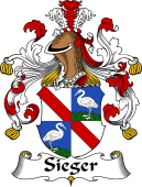 German Wappen Coat of Arms for Sieger