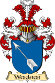 v.23 Coat of Family Arms from Germany for Wedelstedt