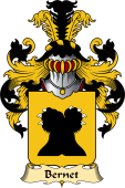 French Family Coat of Arms (v.23) for Bernet
