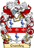 English or Welsh Family Coat of Arms (v.23) for Crawley (Bedfordshire and Essex)