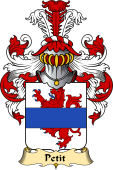 French Family Coat of Arms (v.23) for Petit II
