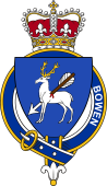 Families of Britain Coat of Arms Badge for: Bowen (Wales)