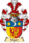 v.23 Coat of Family Arms from Germany for Mayer