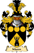 English Coat of Arms (v.23) for the family Munn