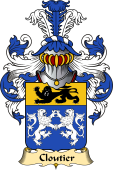 French Family Coat of Arms (v.23) for Cloutier (le)