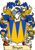 English or Welsh Family Coat of Arms (v.23) for Bryan
