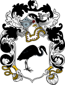 English or Welsh Coat of Arms for Heron