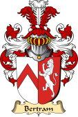 v.23 Coat of Family Arms from Germany for Bertram