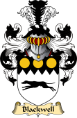 English Coat of Arms (v.23) for the family Blackwell or Blackwall