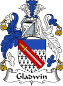 English Coat of Arms for the family Gladwin