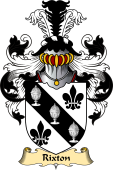 Welsh Family Coat of Arms (v.23) for Rixton (of Conwy)