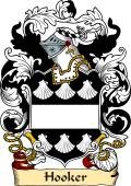 English or Welsh Family Coat of Arms (v.23) for Hooker (Ref Berry)