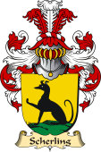 v.23 Coat of Family Arms from Germany for Scherling