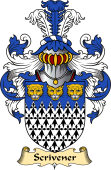 English Coat of Arms (v.23) for the family Scrivener
