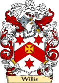 English or Welsh Family Coat of Arms (v.23) for Willis