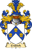 Welsh Family Coat of Arms (v.23) for Cradock (of Newton, Pembrokeshire)