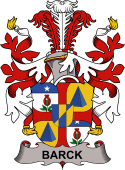 Swedish Coat of Arms for Barck