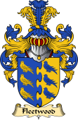 English Coat of Arms (v.23) for the family Fleetwood