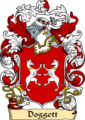 English or Welsh Family Coat of Arms (v.23) for Doggett (Norfolk)
