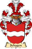 v.23 Coat of Family Arms from Germany for Schagen