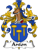 German Wappen Coat of Arms for Anton