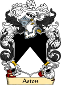 English or Welsh Family Coat of Arms (v.23) for Aston
