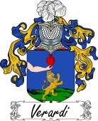 Araldica Italiana Coat of arms used by the Italian family Verardi
