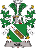 Swedish Coat of Arms for Axel (d'Axelson)