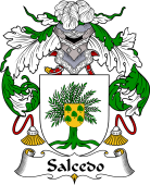 Portuguese Coat of Arms for Salcedo