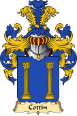 French Family Coat of Arms (v.23) for Cottin
